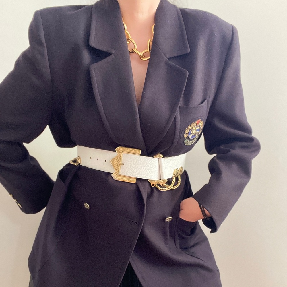 SOLD Burberrys of London 1970s Equestrian Jacket - Picture 3 of 14